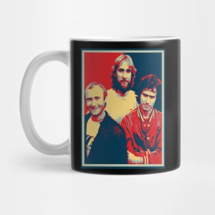 Genesis Glory Band Tees, Elevate Your Style with the Prog-Rock Pioneers' Iconic Aesthetic Mug